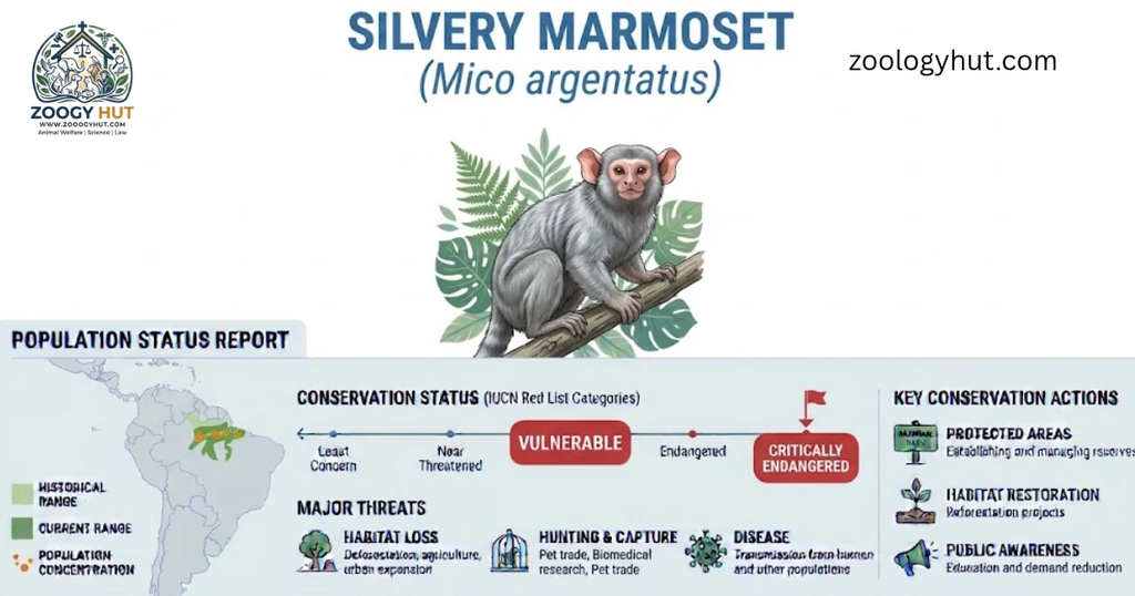 silvery marmoset baby